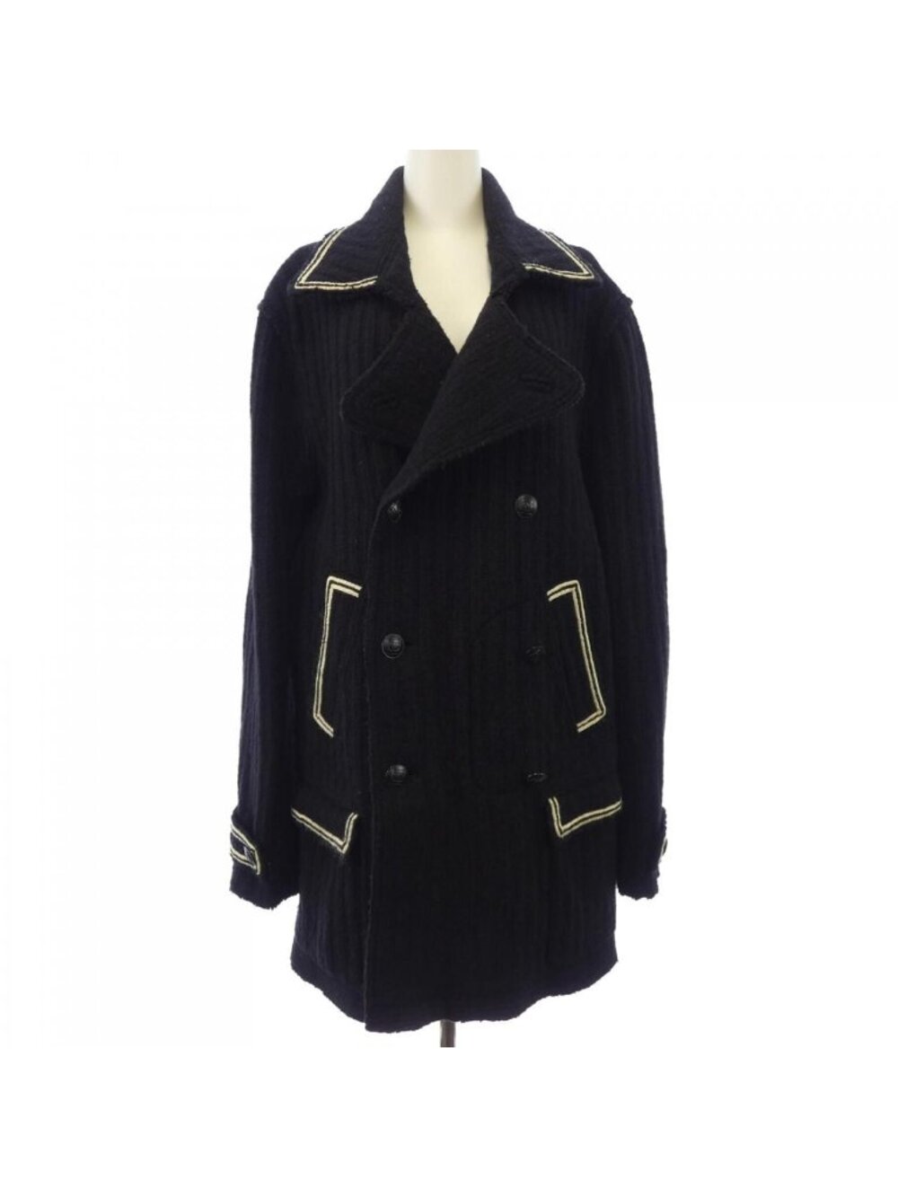 Chanel 07A Coat Black